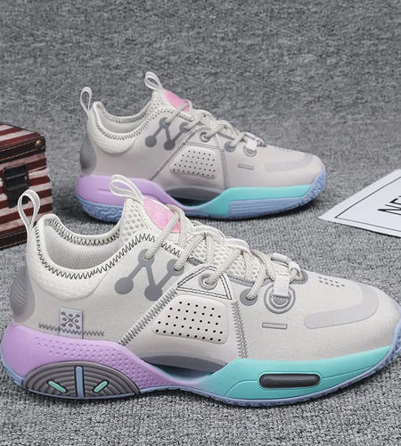 Men's Cotton Candy Basketball Sneakers