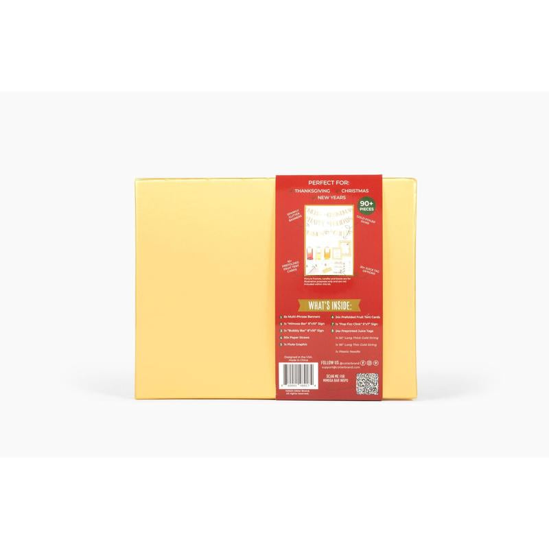 Mimosa Bar Holiday Decor Kit
