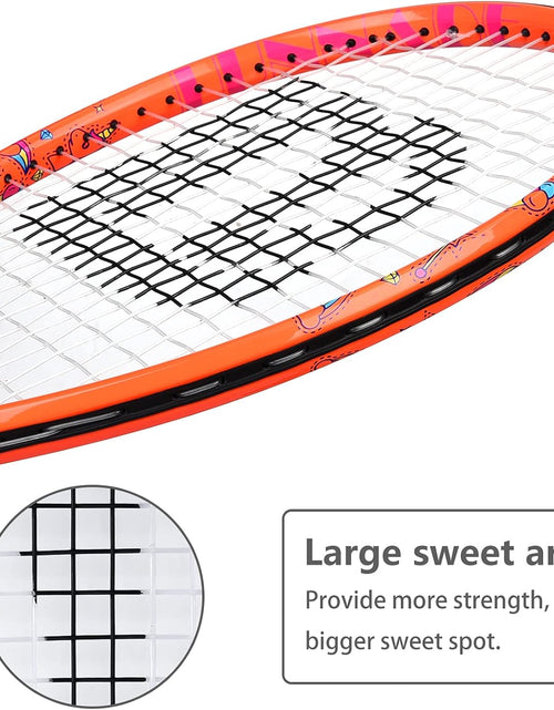 Load image into Gallery viewer, Tennis Racket for Kids Junior, 19/21/23/25 Inch Youth Tennis Racquet with Cover, Suitable for Beginner Boys and Girls Age 3-12
