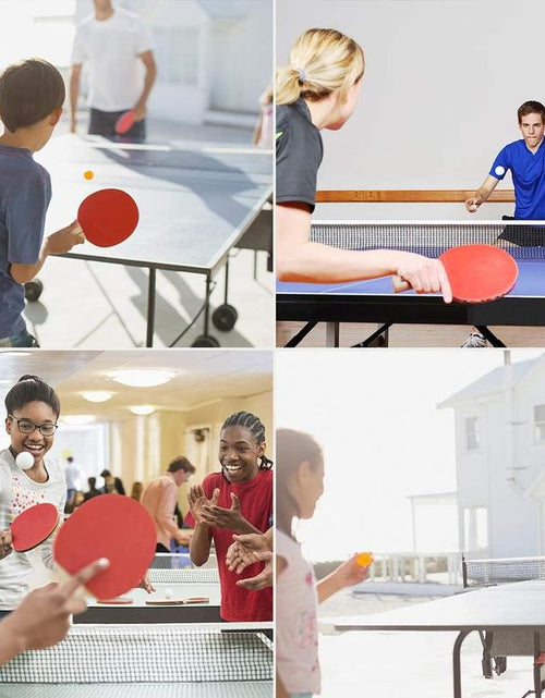 Load image into Gallery viewer, FBSPORT Ping Pong Paddle Set, Portable Table Tennis Set with Retractable Net,Rackets,Balls and Carry Bag for Indoor/Outdoor Games
