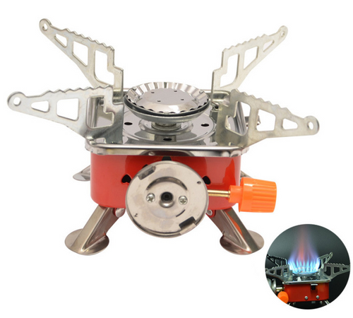 Load image into Gallery viewer, Portable Square Camping Stove for Outdoor Use
