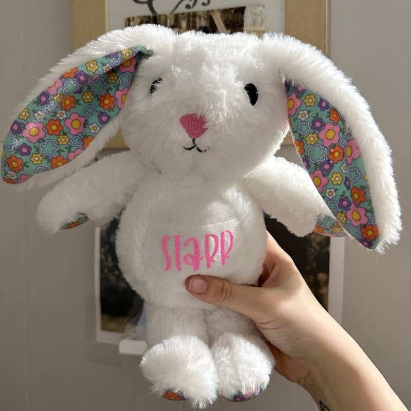 Personalized Easter Bunny, Easter Basket Stuffer, Easter Gift Ornaments Decoration