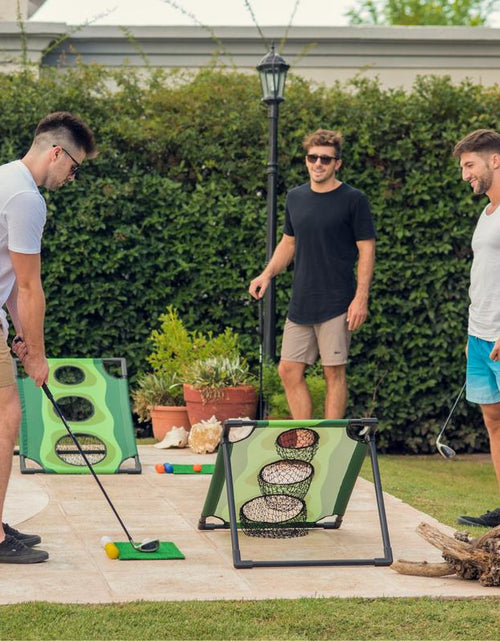 Load image into Gallery viewer, Par 1 Backyard Golf Cornhole Game, Golf Gifts for Men, Golf Accessories for Men, Golf Chipping Game
