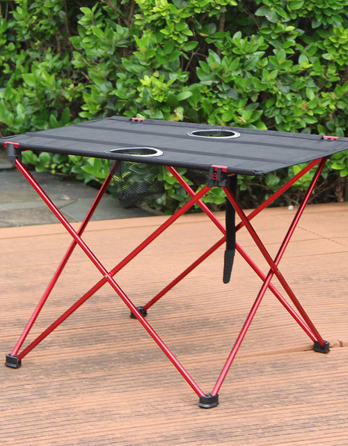 Load image into Gallery viewer, Portable Folding Aluminum Picnic Table for Camping

