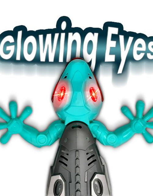 Load image into Gallery viewer, Wall Crawler Gecko, Winktoys Remote Control Toy, Electric Lizard Toy with LED Glowing Eyes, 360° Spin, Animal Toy, Fun Indoor Toy, Gift Idea, Party Toy, Cool Gifts, Family Fun
