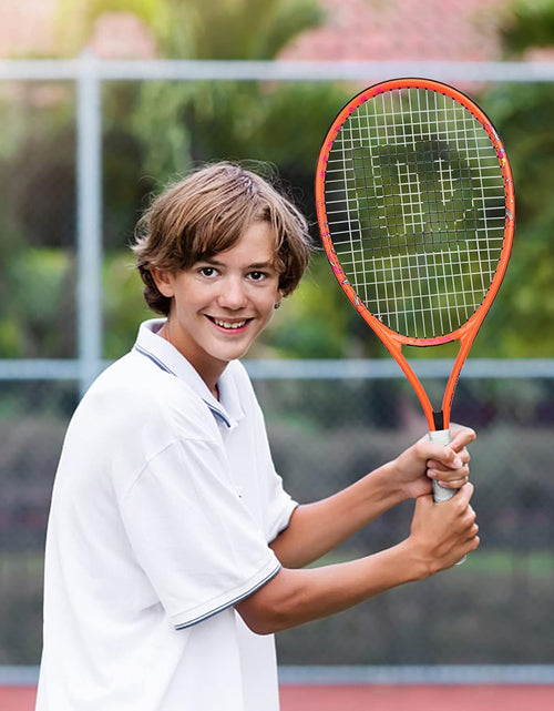 Load image into Gallery viewer, Tennis Racket for Kids Junior, 19/21/23/25 Inch Youth Tennis Racquet with Cover, Suitable for Beginner Boys and Girls Age 3-12
