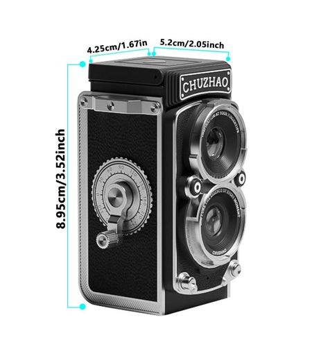 Digital Vintage Mini Digital Camera, 1080P HD Video 12MP Autofocus Digital Cameras with 16GB Card, Compact Camera for Vlogging