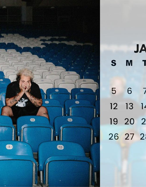 Load image into Gallery viewer, The Boys Desktop Calendar, G59 Table Decor, New Year 2025 Calendar, Ruby and Scrim New Calendar Gift for Fans

