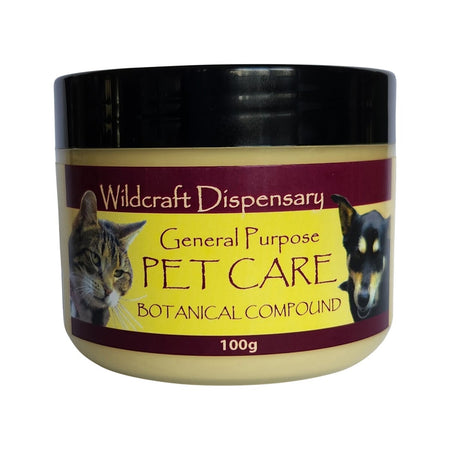 New Wildcraft Dispensary General Purpose Pet Care Herbal Ointment 100G Botanical