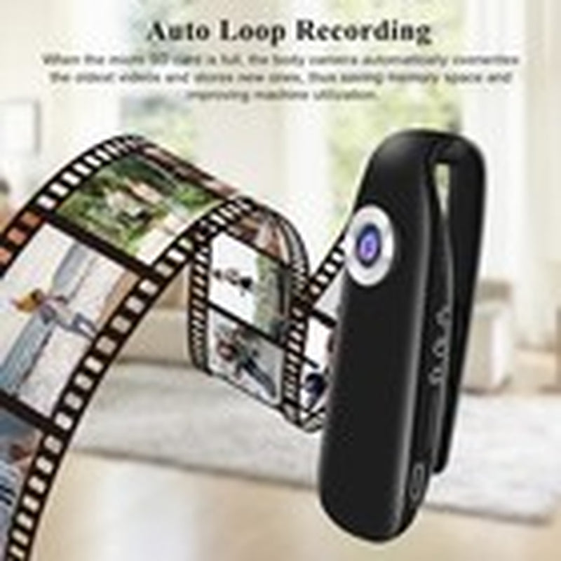 32G Body Camera, Small Sport Video Camera HD 1080P Body Camera, Portable