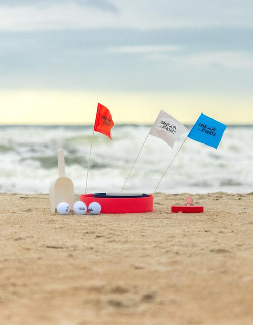 Load image into Gallery viewer, Sand Strokes - Beach Games - Golf - Outdoor Games- Beach Golf Set Indoor

