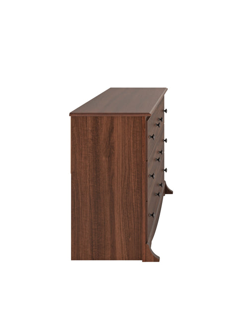 Load image into Gallery viewer, Sonoma Cherry 6-Drawer Double Dresser for Bedroom, CDC-6330-V, 59&quot; W X 17.5&quot; D X 29&quot; H
