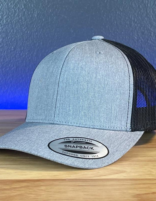 Load image into Gallery viewer, American Flag 2Nd Amendment Patriotic Leather Patch Hat
