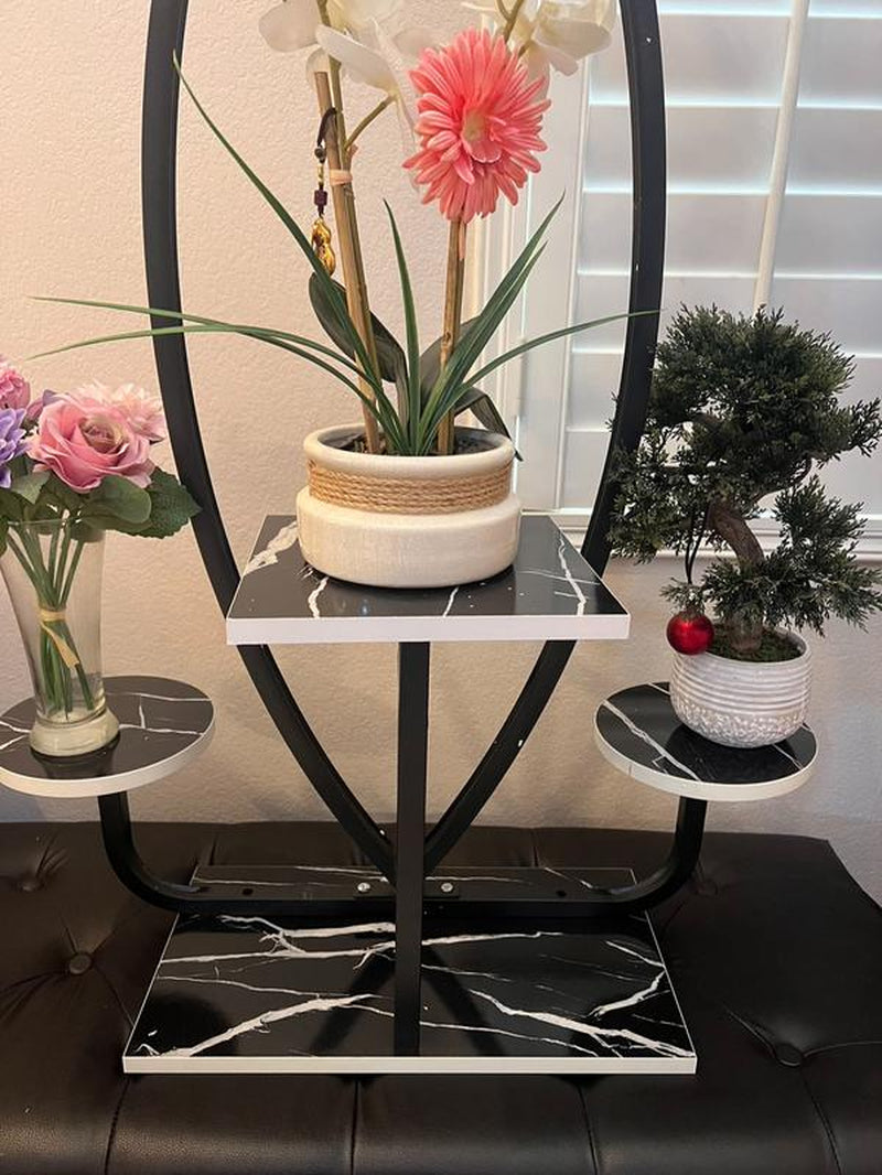 Stylish Lotus Shape Plant Stand Indoor Tall Plant Shelf Metal Tiered Hanging Shelf, Wedding Flower Stands, Indoor Plant Stand, Wedding Decor, Home Decor Organiser Rack