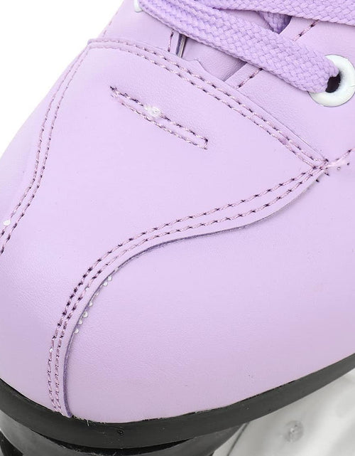 Load image into Gallery viewer, Roller Skates for Women and Men Cowhide High-Top Shoes Classic Double-Row Roller Skate Four-Wheel Roller Skates for Men Girls Unisex
