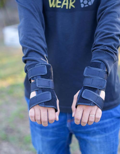 Load image into Gallery viewer, Protective Gear Set: Knee Pads, Wrist Guards, Elbow Pads - Comfortable &amp; Adjustable for Adults &amp; Kids, Ideal for Skating, Biking, Scooter, Rollerblade &amp; More
