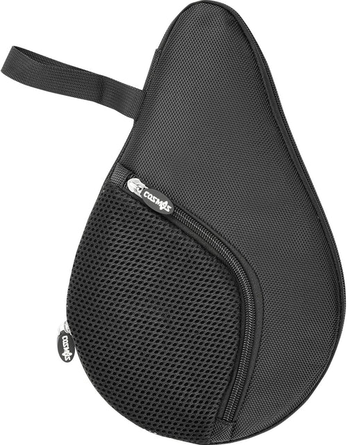 Load image into Gallery viewer, Table Tennis Racket Case Cover Ping Pong Paddle Carry Bag with Ball Storage Pocket
