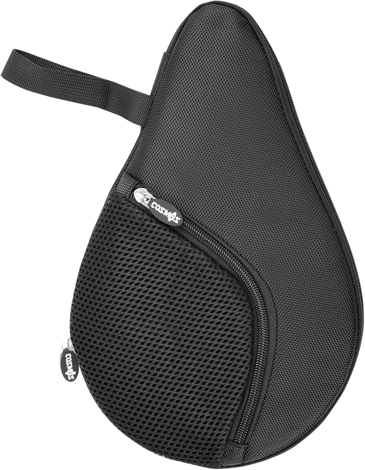 Table Tennis Racket Case Cover Ping Pong Paddle Carry Bag with Ball Storage Pocket