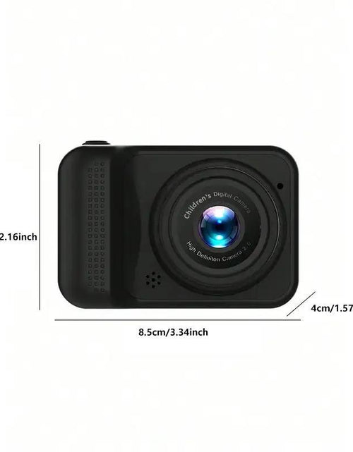 Load image into Gallery viewer, 1080P Mini Dual Lens Digital Camera for Summer, 2000W Front &amp; Rear Dual Compact Camera with Eye Protective Screen, Digital Camera, Anti-Fall High Definition Digital Cameras, Portable Digital Cameras for Video Shooting, Camera for Vlogging
