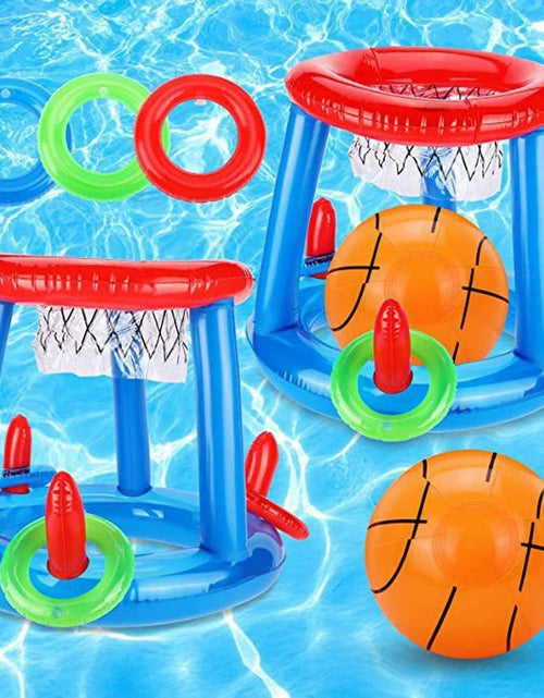 Load image into Gallery viewer, Inflatable Basketball Hoop for Pool Games Outdoors

