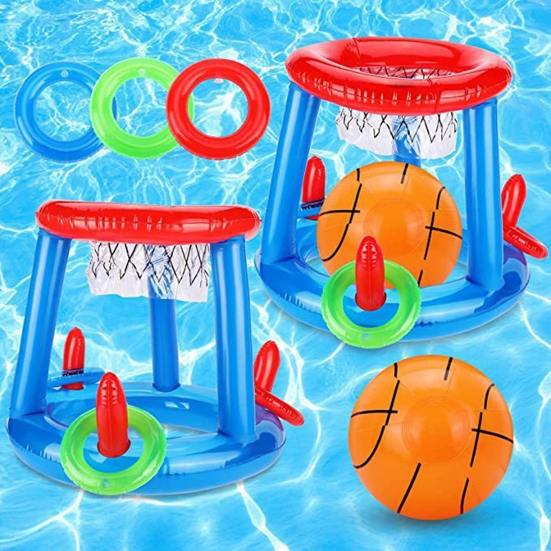 Inflatable Basketball Hoop for Pool Games Outdoors