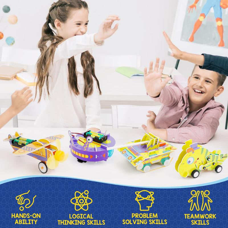 STEM Kits for Kids , STEM Toys for Boys, Science Experiments Robotics Engineering Projects Crafts Robot Building Activities for 6 7 8 9 10 11 12 13 14 Year Old Boys