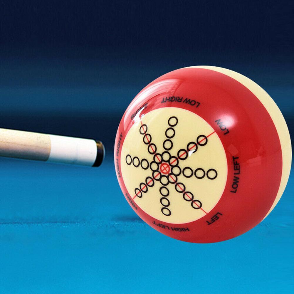 Red Training Cue Ball for Pool Games