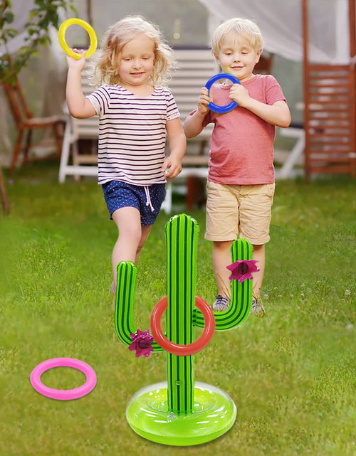 Load image into Gallery viewer, Inflatable Basketball Hoop for Pool Games Outdoors
