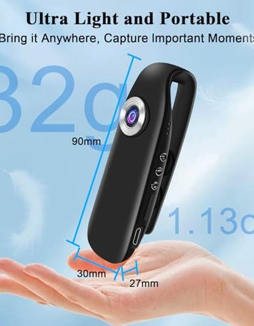 Load image into Gallery viewer, 32G Body Camera, Small Sport Video Camera HD 1080P Body Camera, Portable
