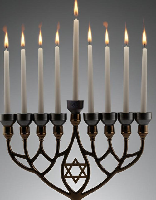 Load image into Gallery viewer, Orli Silicone Candle Cups for Chanukah Menorahs, Judaica by the Candleware Collective, #Hanukkah Candlestick Holder #Jewishtiktok Shabbat Candles
