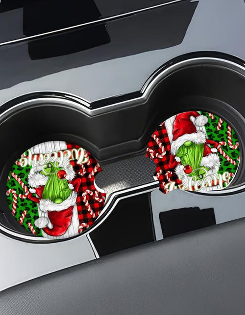 Load image into Gallery viewer, Vehicle Accessories- Christmas Car Coasters
