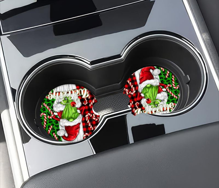 Vehicle Accessories- Christmas Car Coasters