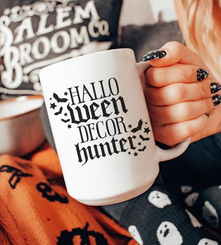 Halloween Decor Hunter Mug