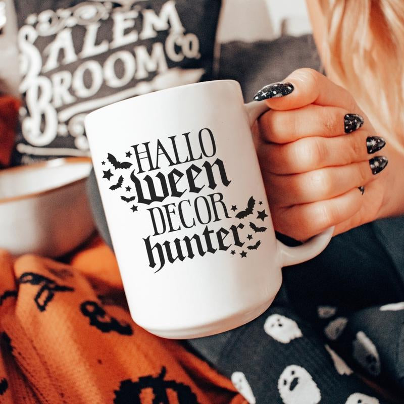 Halloween Decor Hunter Mug