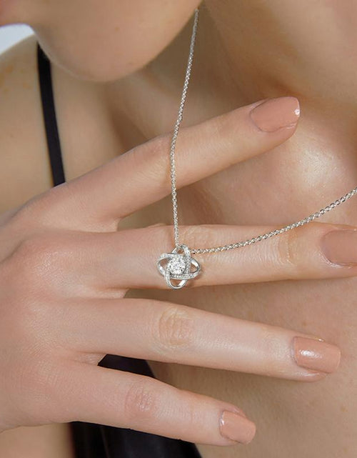 Load image into Gallery viewer, 【T】Fashion Short Decor Silver Clavicle Chain Necklace, 2025 Deals, to Mom Grandma Wife Daughter,For Christmas,Thanksgiving Day Birthday

