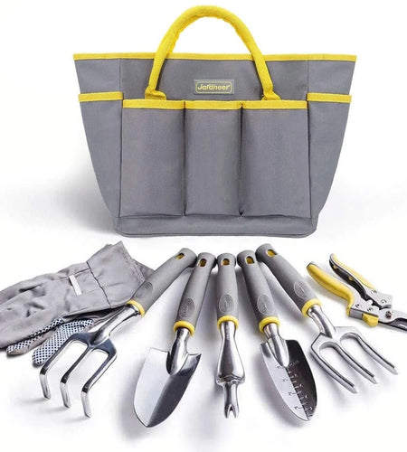 Garden Tools Set, 8PCS Heavy Duty Garden Tool Kit,Gardening Tools Gifts for Women and Men