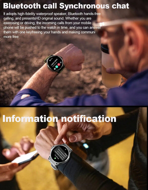Load image into Gallery viewer, 1.85&quot; Ultra HD Smartwatch GPS Bluetooth Call Health Monitoring Watch Gym Gift
