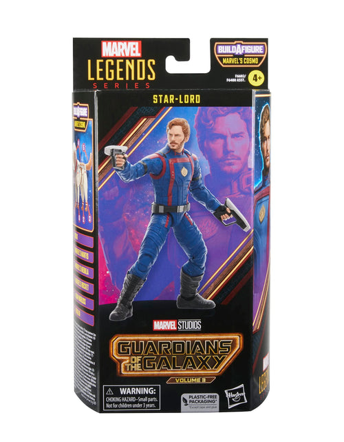 Load image into Gallery viewer, Marvel Legends Series Star-Lord Guardians of The Galaxy Vol. 3 6-Inch Collectible Action Figures Toys for Ages 4 and Up
