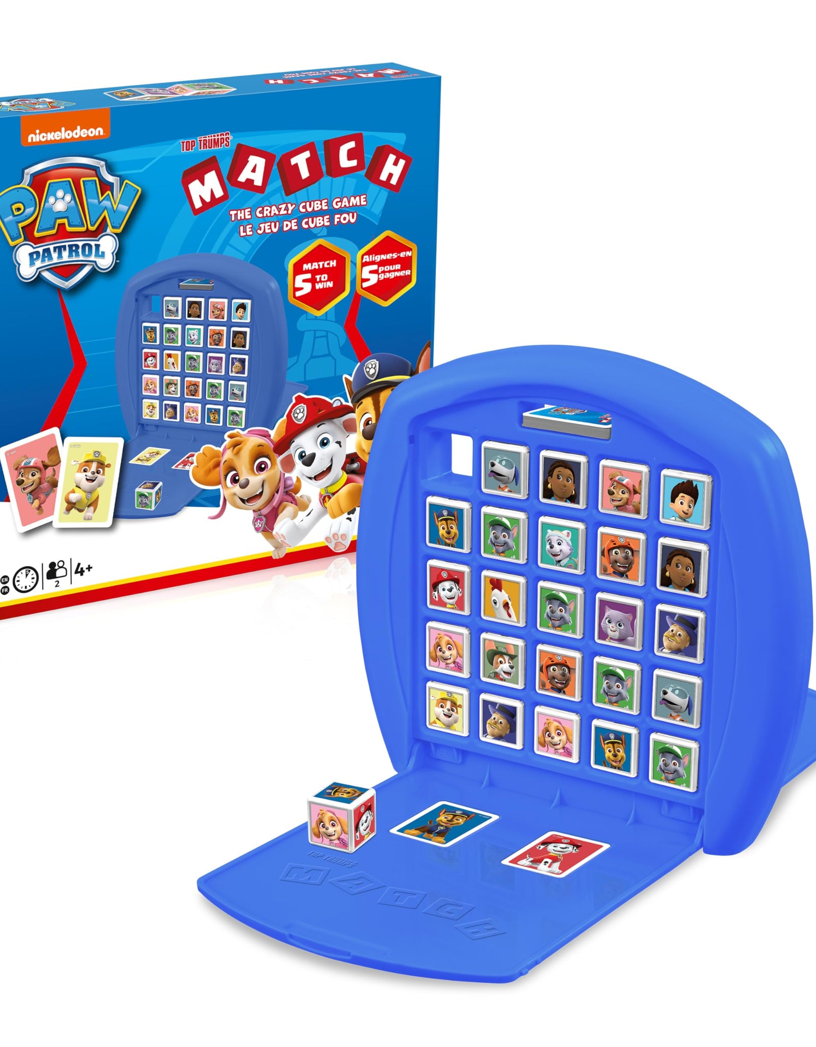 Top Trumps Match Game Paw Patrol - Family Board Games for Kids and Adults - Matching Game and Memory Game - Fun Two Player Kids Games - Memories and Learning Board Games for Kids 4 and up