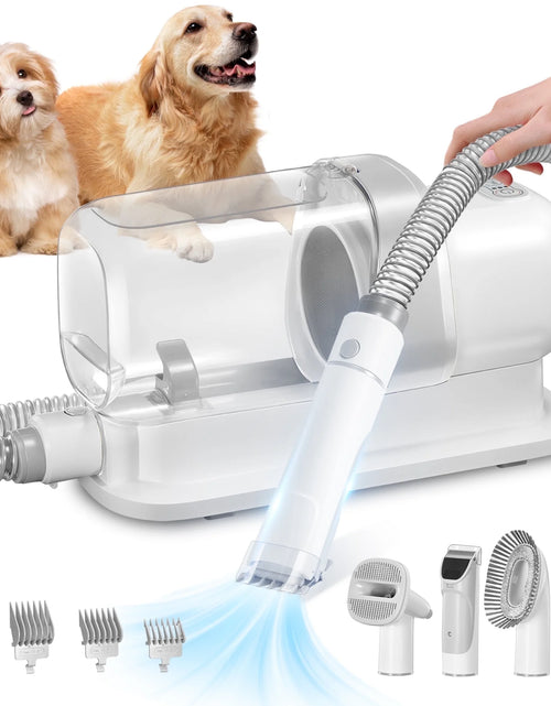 Load image into Gallery viewer, Dog &amp; Cat Grooming Clippers Kit, Adjustable Corded Electric with Accessories (9 Pack)
