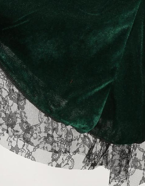 Load image into Gallery viewer, Women&#39;S plus Size Medieval Dress Costume for Renaissance Princess - Accessories, Womenswear Lace Adjustable Sleeve Breathable Vampire Costume
