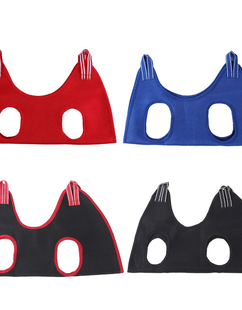 Load image into Gallery viewer, Pet Grooming for Dog Grooming Harness for Nail Trimming Pet Grooming Sling Helper Holder Pet Supplies Red S
