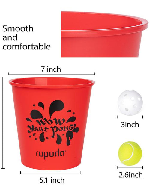 Load image into Gallery viewer, (Summer Turn-Up)Ropoda Yard Pong - Giant Yard Games Set Outdoor for the Beach, Camping, Lawn and Backyard, Summer Turn up &amp; Father&#39;S Day Deal
