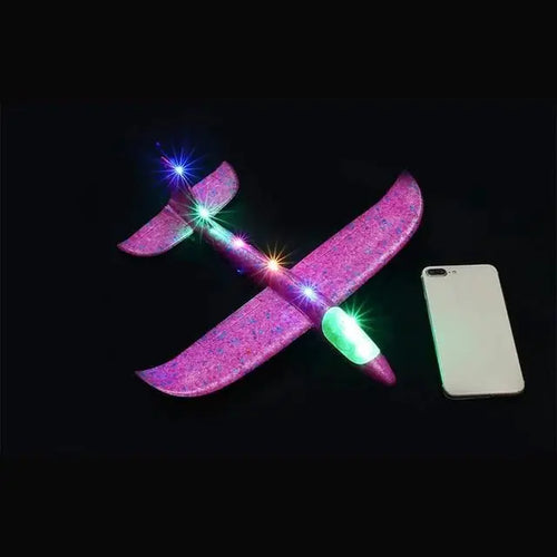 Load image into Gallery viewer, Large 48cm Foam Glider Toy with Spinning Design
