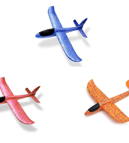 Large 48cm Foam Glider Toy with Spinning Design