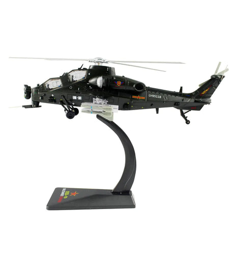 1:48 Military Model WZ-10 Armed Helicopter Toy