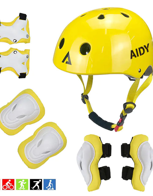 Load image into Gallery viewer, AIDY Upgraded Kids Roller Skating Protective Gear Set
