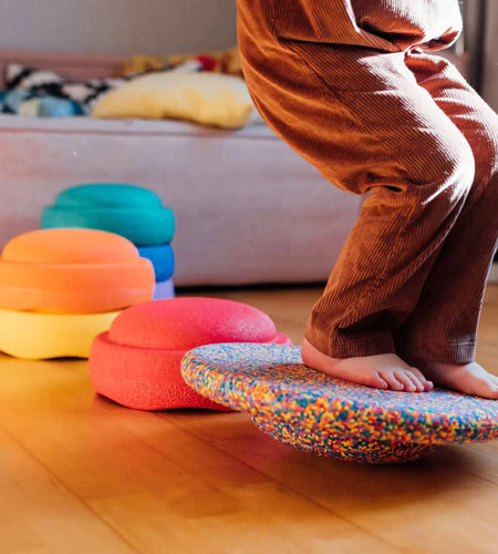 Plastic Wood Surf Balance Board