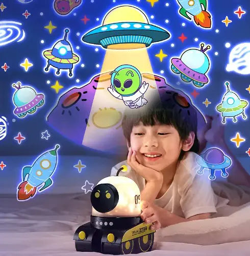 Load image into Gallery viewer, Robot Projection Lamp

