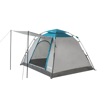 IDOOGEN Instant Tents for Camping 2-3 Person Pop Up Camping Tent 60s Easy Setup Waterproof Dome Tent for Camping Beach Outdoor Travel (Classic High-End Teal Blue)